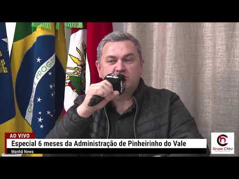 Entrevista com o prefeito de Pinheirinho do Vale, Elton Tatto e com o vice-prefeito Ulisser Britz