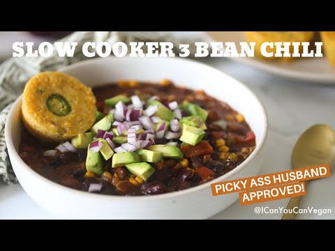 HEARTY DELICIOUS 3 BEAN CHILI 🍛