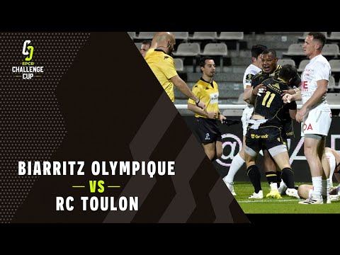 Highlights - Biarritz Olympique v RC Toulon Round 5 | Challenge Cup 2021/22