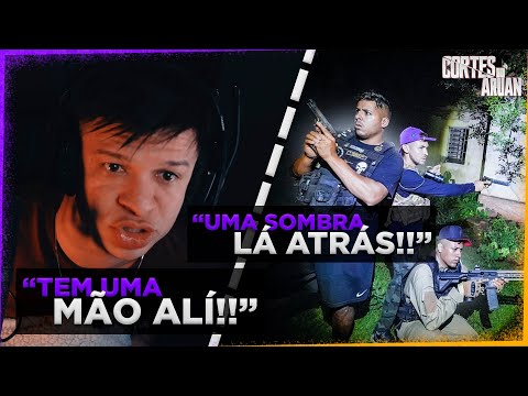 ARUAN REAGE A A CASA MAIS ASSUSTADORA DO BRASIL -CAÇADORES DE LENDAS (RENATO GARCIA)-Cortes do Aruan