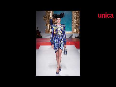 Moschino, ținute extravagante la Milan Fashion Week