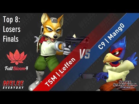 Full Bloom 4 - TSM | Leffen (Fox) vs. C9 | Mang0 (Falco) - SSBM - Top 8 - Losers Finals