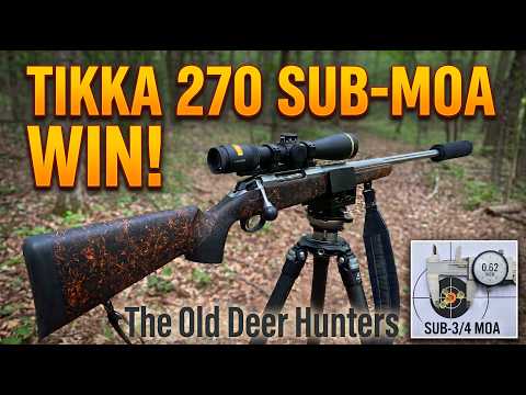 Tikka T3x Roughtech Ember .270 Win Range Testing | StaBall 6.5 \u0026 Nosler Factory 130's