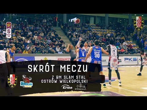 Skrót meczu | Enea Astoria Bydgoszcz vs BM Slam Stal Ostrów Wielkopolski 95:78