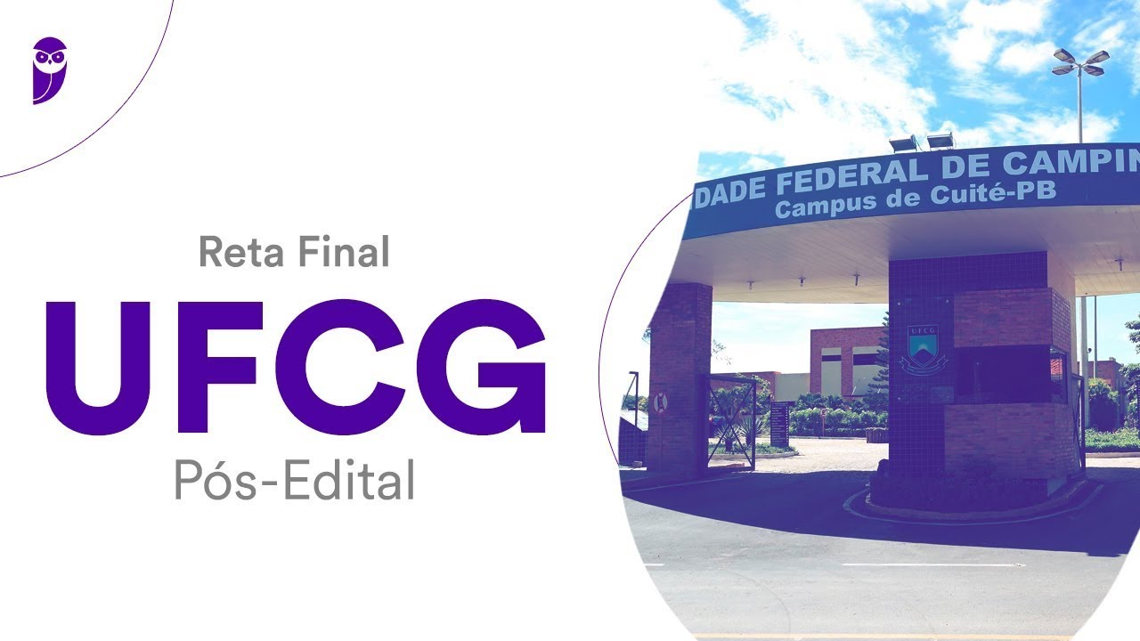 Reta Final UFCG Pós-Edital: Legislação - Estatuto da UFCG - Prof. Géssica Ehle