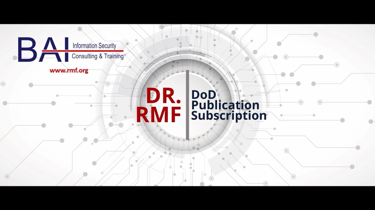 Dr. RMF #24 - Controls Memorization/STIGs Phasing Out