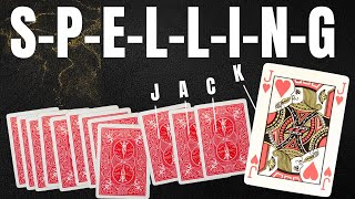 SPELLING CARD TRICK!! Learn to Spell to Spectator's Freely Selected Card