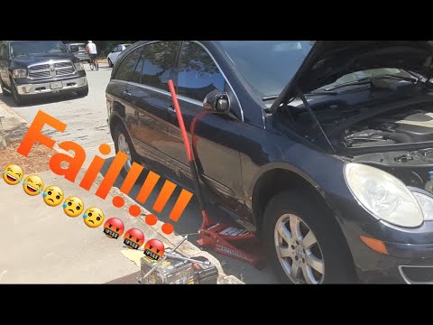 My Failed Attempt At Changing The Starter On The Mercedes R350