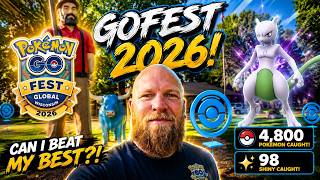 98 SHINIES. 4,800 Catches. One INSANE GO Fest Global Challenge! 🔥 #PokemonGO #GOFest #Mewtwo
