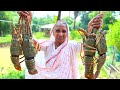 LOBSTAR recipe | King Size Lobstar Masala Curry cooking by our Grandmother and my Mother | villfood
