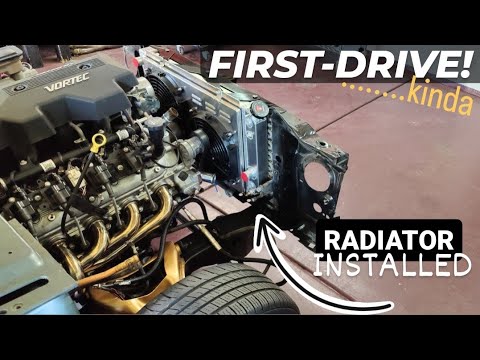 ALLOYWORKS Radiator Install on the LS swapped S10 Blazer!