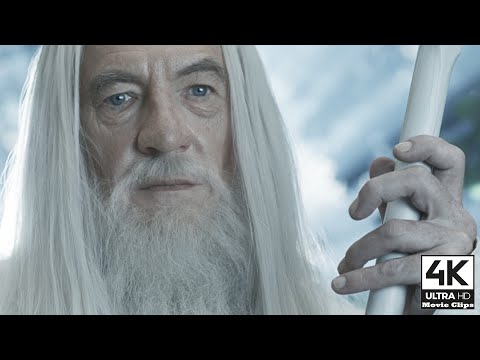 LOTR: The Two Towers 4K (2002) - Gandalf The White (02/11) | 4K Clips