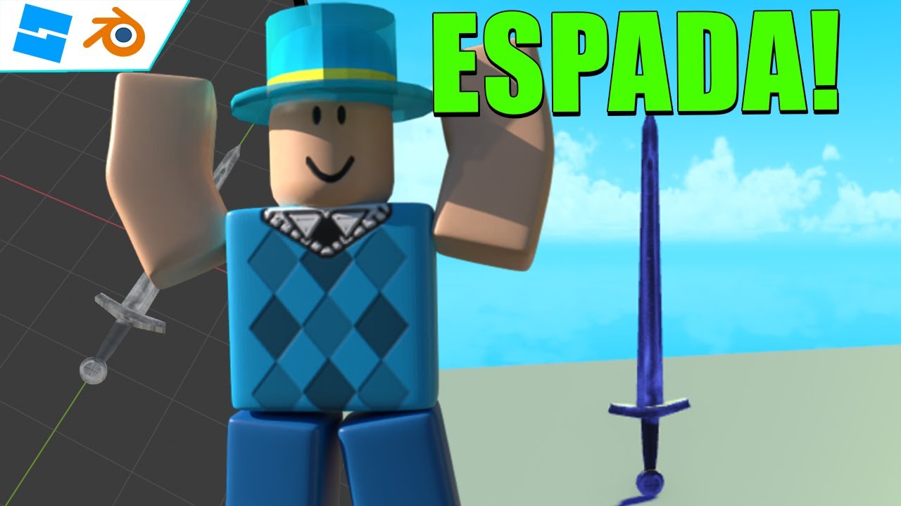Como MODELAR uma ESPADA no BLENDER!