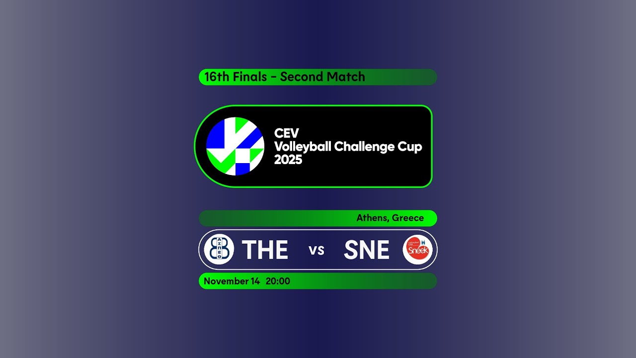 CEV Volleyball Challenge Cup 2025|16th Finals