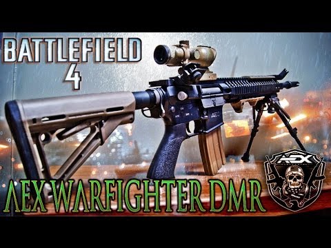 AIRSOFT EXTREME WARFIGHTER DMR REVIEW - GUNS OF BATTLEFIED 4