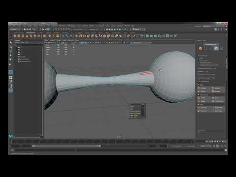 MAYA - Basic Polygon Modeling Part 6: Combine & Bridge