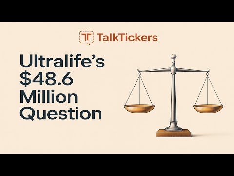 Revenue Up, Stock Down 17%? The Ultralife (ULBI) Q2 Mystery Solved