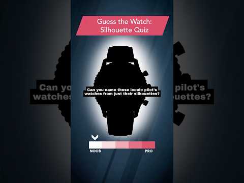 Can You Name All Five?&nbsp;Prove Your Watch Knowledge