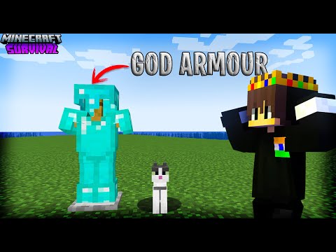 Unbelievable God Armour & Insta-kill Sword - Minecraft Ep 6