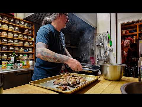Cooking a Homegrown Chocolate Oyster Mushroom for Buddhist Monks — 20 Years in the Making