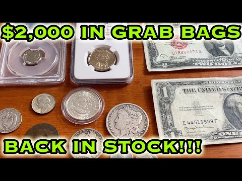 $100 Coin Mystery Grab Bag Unboxing & $2,000 Restock - Fair or Foul?