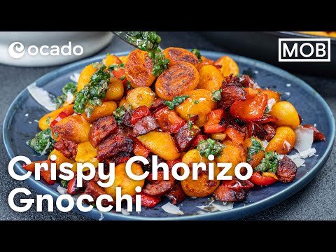 MOB Kitchen's Crispy Chorizo Gnocchi with fresh Ocado ingredients
