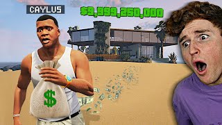 Robbing A MEGA Mansion In GTA 5.. (Mods)