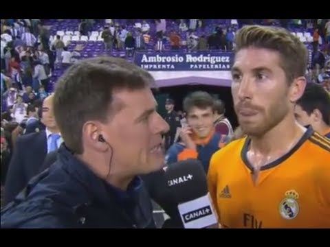 Declaraciones Sergio Ramos  (Valladolid-Real Madrid)