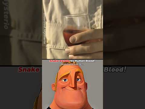 How Dangerous Snake Venom can actually be! #shorts #youtubeshorts #science #fyp #nature