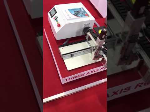 Three axis robot with platform