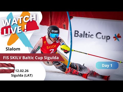 FIS Alpine BALTIC Cup / Sigulda (LAT) - Slalom