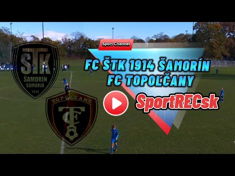 FC ŠTK 1914 ŠAMORÍN U13 - FC TOPOĽČANY U13 - II. liga U13 HUMMEL ZsFZ