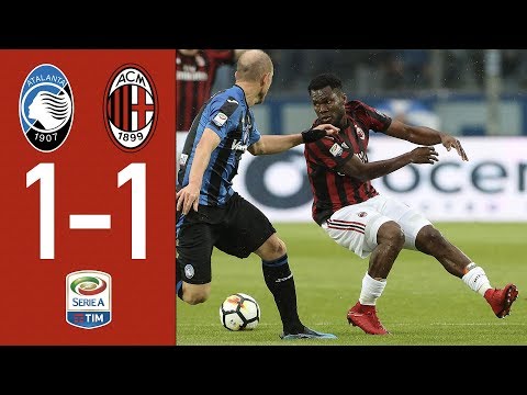 Highlights Atalanta 1-1 AC Milan - Serie 2017/2018