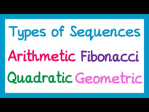 Types of Sequences - GCSE Maths