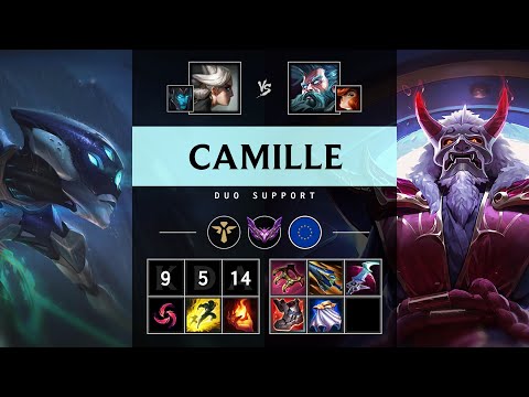 Camille Support vs Zilean: Rampage - EUW Master Patch 25.S1.1