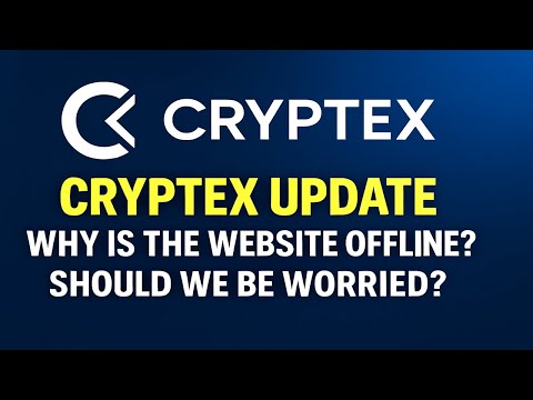 Cryptex Update | Why Is the Website Offline? Should We Be Worried?