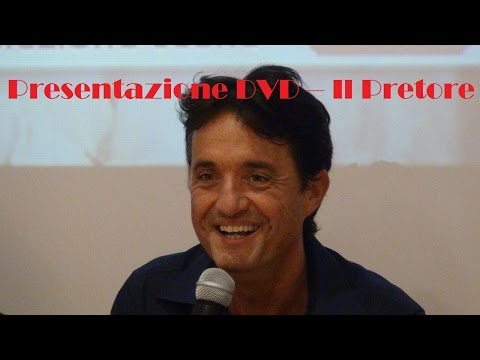 Presentazione DVD - Il Pretore (Giulio Base e Eliana Miglio) #IlPretore