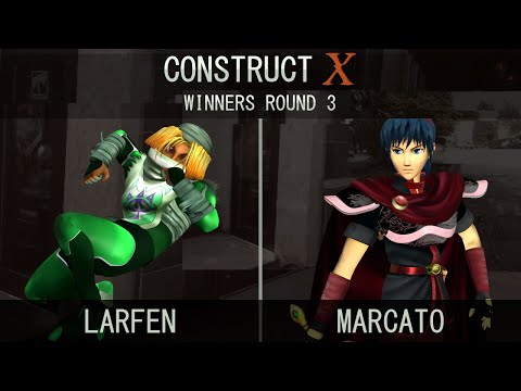 Construct X 2023 - Melee WR3 - Larfen (Sheik) vs Marcato (Marth)