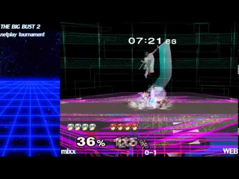 TBB2 Grand Finals - Mixx (Marth, Falcon) Vs. WEB (Marth) [Netplay]