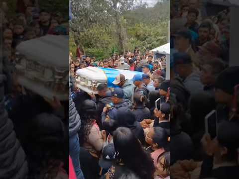 Policía Caído en cumplimiento del deber Juan A. Paredes Mayen en Granados, Baja Verapaz, Guatemala.