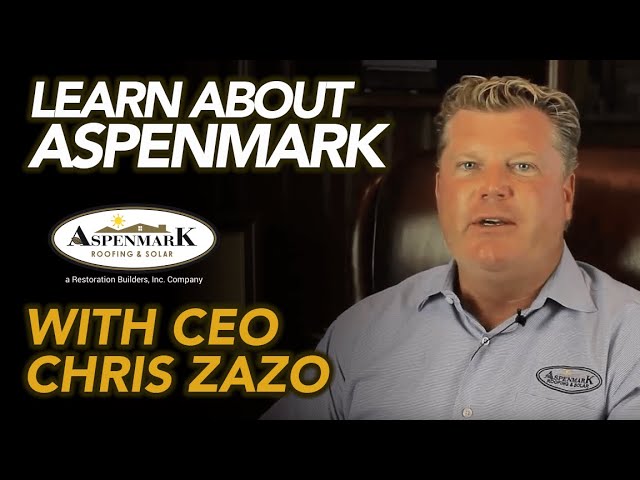 Aspenmark Roofing And Solar Find A Contractor Nrca Aspenmark Roofing And Solar S Videos
