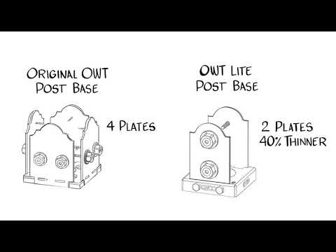 OWT-Lite Post Bases - OZCO