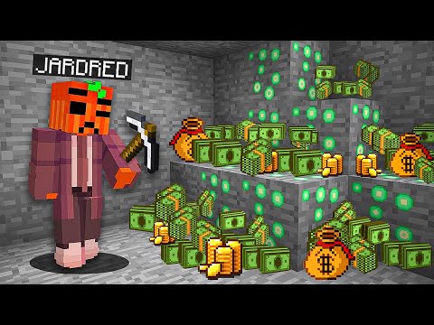 Encontré Minerales de DINERO en Minecraft!