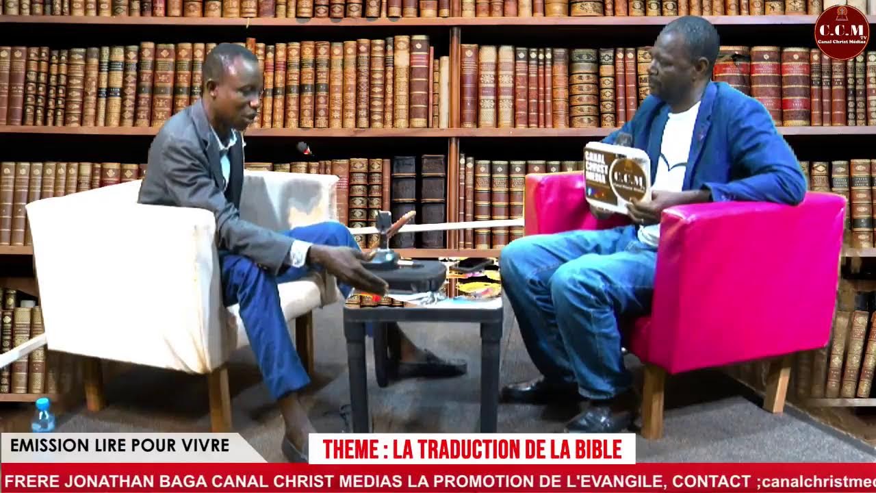 EMISSION LIRE POUR VIVRE -CHRONIQUEUR FRERE ISRAEL BAMOUNI-- PRESENTATEUR FRERE JONATHAN BAGA CCMTV