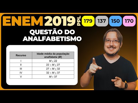ENEM 2019 || Média || Um país decide investir recursos na educação em suas cidades que tenham um