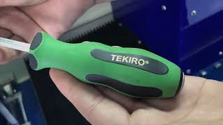 TEKIRO TPR Grip Screwdrivers