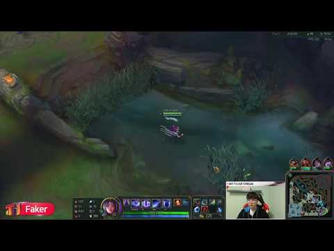 SKT T1 Faker // Hide on bush // Irelia vs. Lissandra // Live Stream // 1/2/19