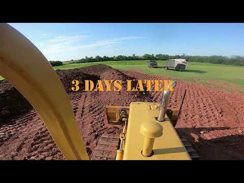 Building a pad with the Td8 Dozer. #digginok #dozinalright #Internationaltd8e