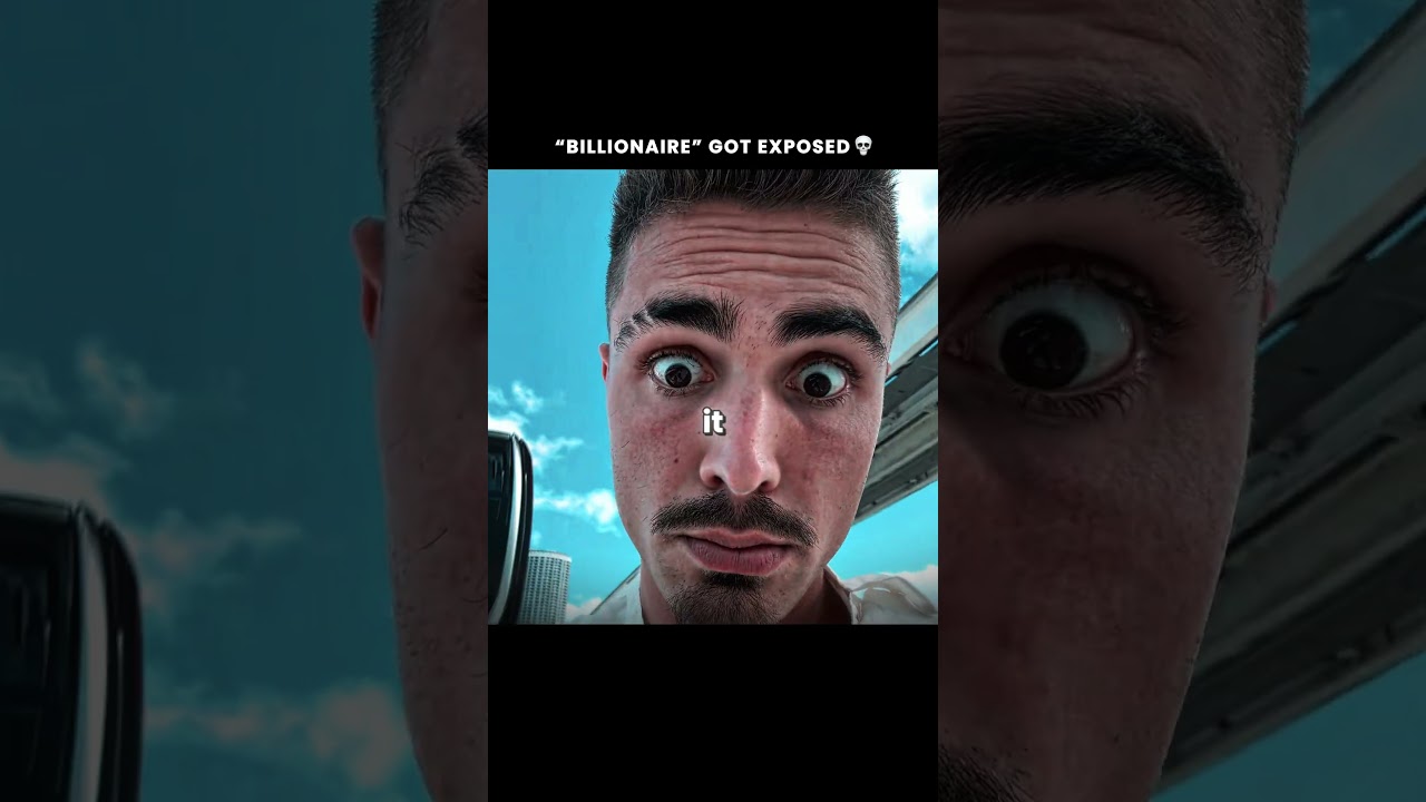 HE GOT EXPOSED FOR FAKING HIS LIFESTYLE