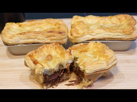 Individual Beef and Guinness Pies